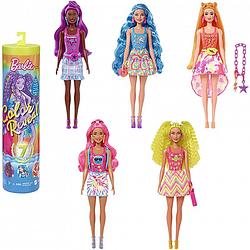 Foto van Barbie color reveal 7 - neon tie-dye - modepop - prijs per stuk