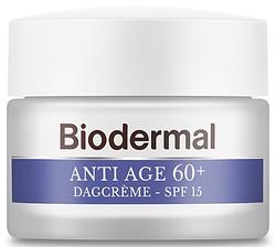 Foto van Biodermal anti age dagcrème 60+ met factor 15