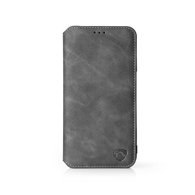 Foto van Nedis smartphone wallet book - ssw30004bk - zwart