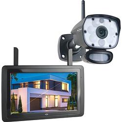 Foto van Elro cz60rips draadloze 1080p hd beveiligingscamera set - met 9 inch monitor en app