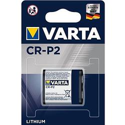 Foto van Varta niet-oplaadbare batterijen crp2 lithium foto batterij 6 v 1300 mah 1-blister