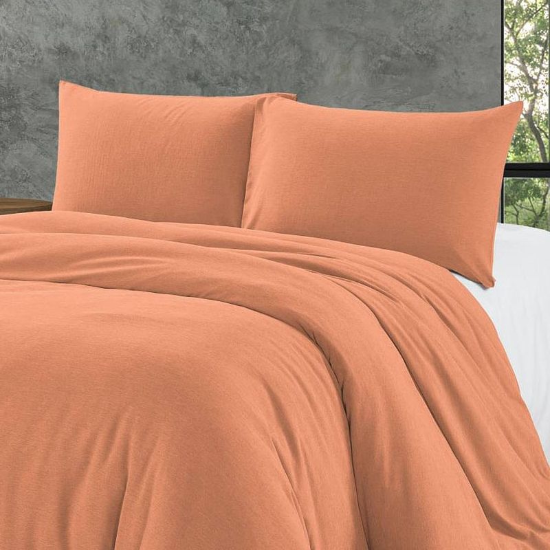 Foto van Zensation dekbedovertrek bamboo touch pastel orange -200x200/220