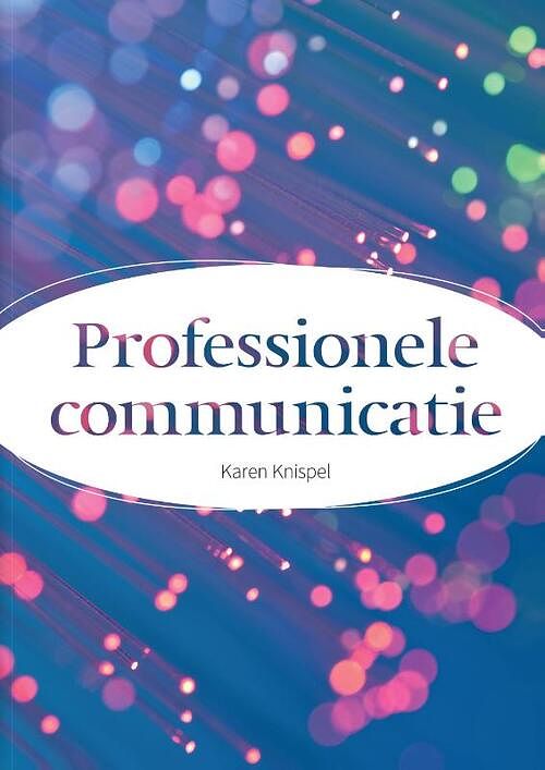 Foto van Professionele communicatie - karen knispel - paperback (9789043038676)