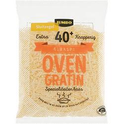 Foto van Jumbo geraspte kaas 40+ oven gratin 150g