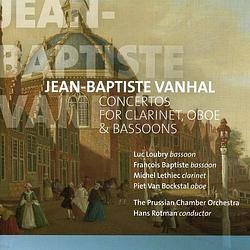 Foto van Vanhal: concertos for clarinet, oboe & bassoons - cd (8711801016030)