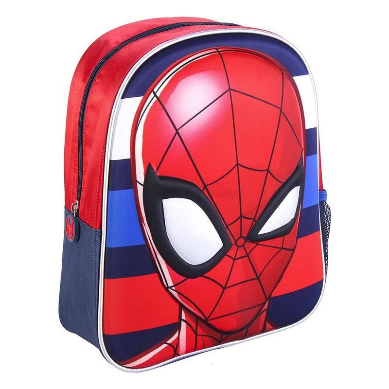 Foto van Schoolrugzak spiderman rood (25 x 31 x 10 cm)