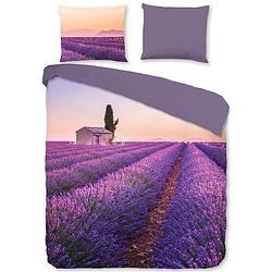 Foto van Pure dekbedovertrek lavender-1-persoons (140 x 200/220 cm)