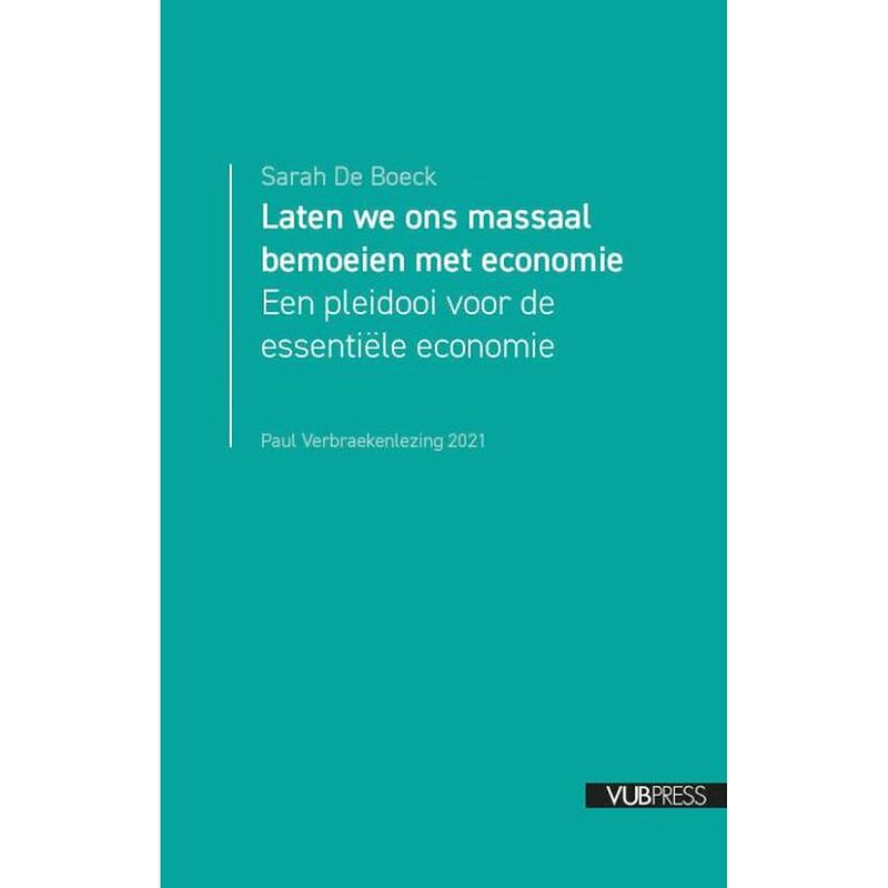 Foto van Laten we ons massaal bemoeien met economie