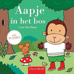 Foto van Aapje in het bos - leen van durme - hardcover (9789044836431)