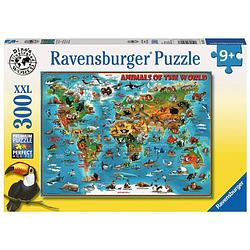 Foto van Ravensburger puzzel animals of the world - legpuzzel - 300 stukjes