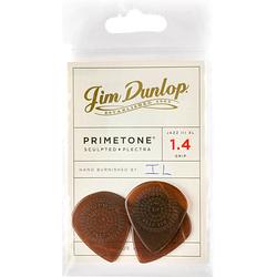 Foto van Dunlop primetone jazz iii xl grip pick 1.40mm plectrumset (12 stuks)