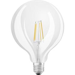 Foto van Osram 4058075808942 led-lamp energielabel e (a - g) e27 globe 6.5 w = 60 w warmwit (ø x l) 125 mm x 173 mm glowdim, dimbaar, filament / retro-led 1 stuk(s)