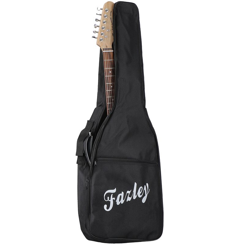 Foto van Fazley carrier b3eb basic gigbag voor 3/4 elektrische gitaar zwart