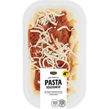 Foto van Jumbo verse maaltijd pasta bolognese 400g