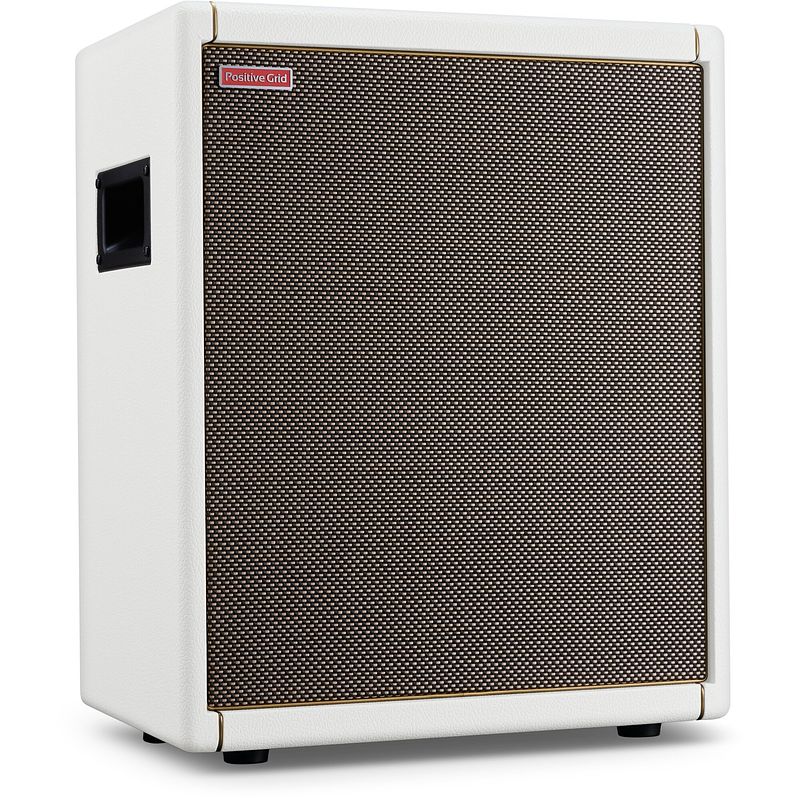 Foto van Positive grid spark cab pearl 140 watt frfr 1x10 actief gitaar speakercabinet