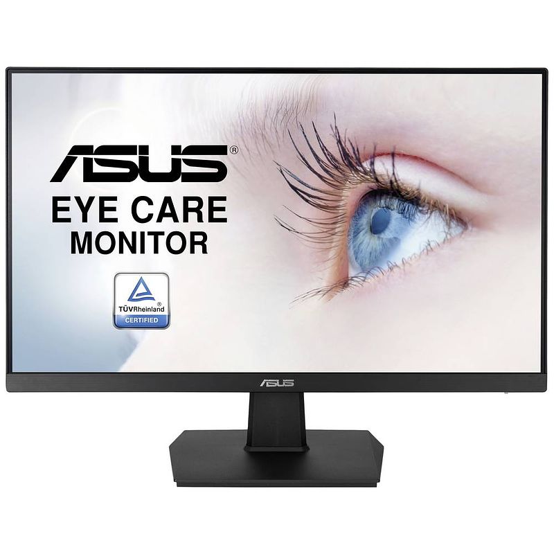 Foto van Asus va24ece ips led-monitor 60.5 cm (23.8 inch) energielabel f (a - g) 1920 x 1080 pixel full hd 5 ms hdmi, hoofdtelefoon (3.5 mm jackplug), usb-c® ips led