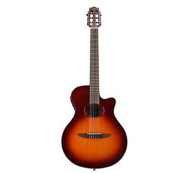 Foto van Yamaha ntx1 brown sunburst elektrisch-akoestische klassieke gitaar