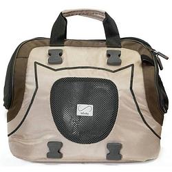 Foto van Petego hondendraagtas infinita 41 cm polyester beige/bruin