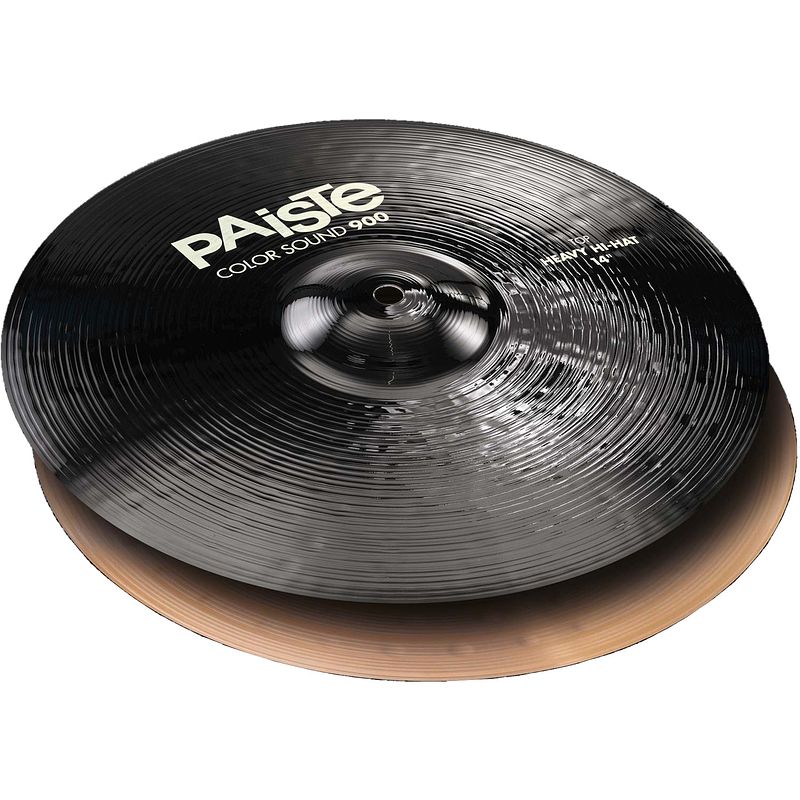 Foto van Paiste color sound 900 black heavy hihat 15 inch