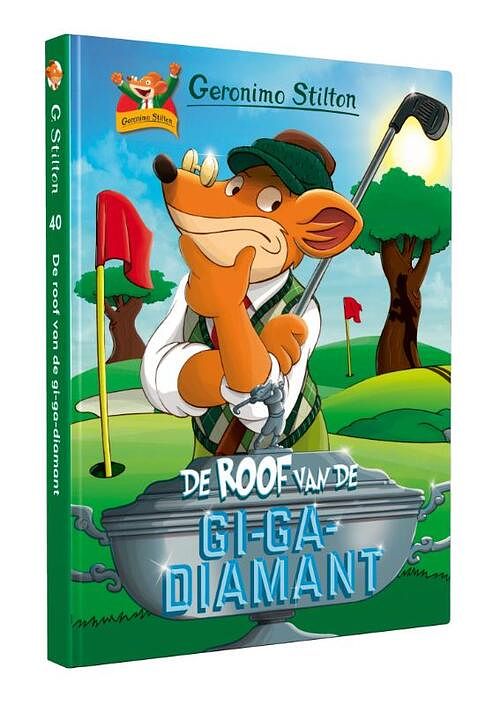 Foto van De roof van de gi-ga-diamant - geronimo stilton - hardcover (9789059248410)