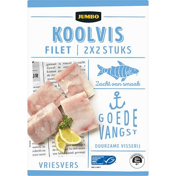 Foto van Jumbo alaska koolvisfilet 2 x 200g