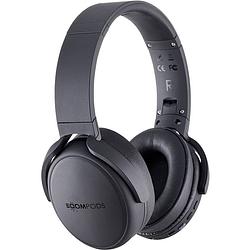 Foto van Boompods headpods anc over ear koptelefoon bluetooth zwart noise cancelling volumeregeling, vouwbaar