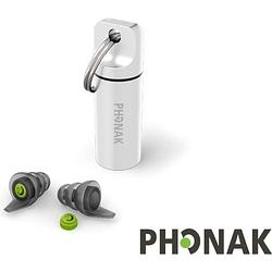 Foto van Phonak serenity choice work gehoorbescherming oordopjes 16 db snr groen filter werk oordop