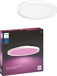 Foto van Philips hue surimu paneellamp white and color vierkant wit