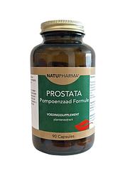 Foto van Natupharma prostata pompoenzaad formule capsules