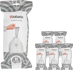 Foto van Brabantia vuilniszakken code h - 50-60 liter (120 stuks)