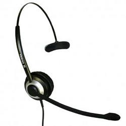 Foto van Imtradex basicline tm dex-qd on ear headset telefoon kabel zwart
