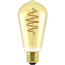 Foto van Nordlux 2080062758 led-lamp energielabel g (a - g) e27 ballon 5 w goud (ø x l) 64 mm x 109 mm dimbaar 1 stuk(s)