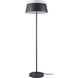 Foto van Trio vloerlamp baroness 150 cm 3 x e27 staal 15w antraciet