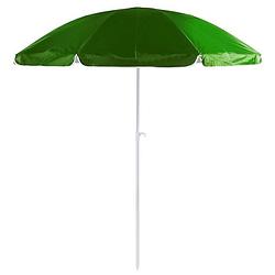 Foto van Groene strand parasol van nylon 200 cm - parasols