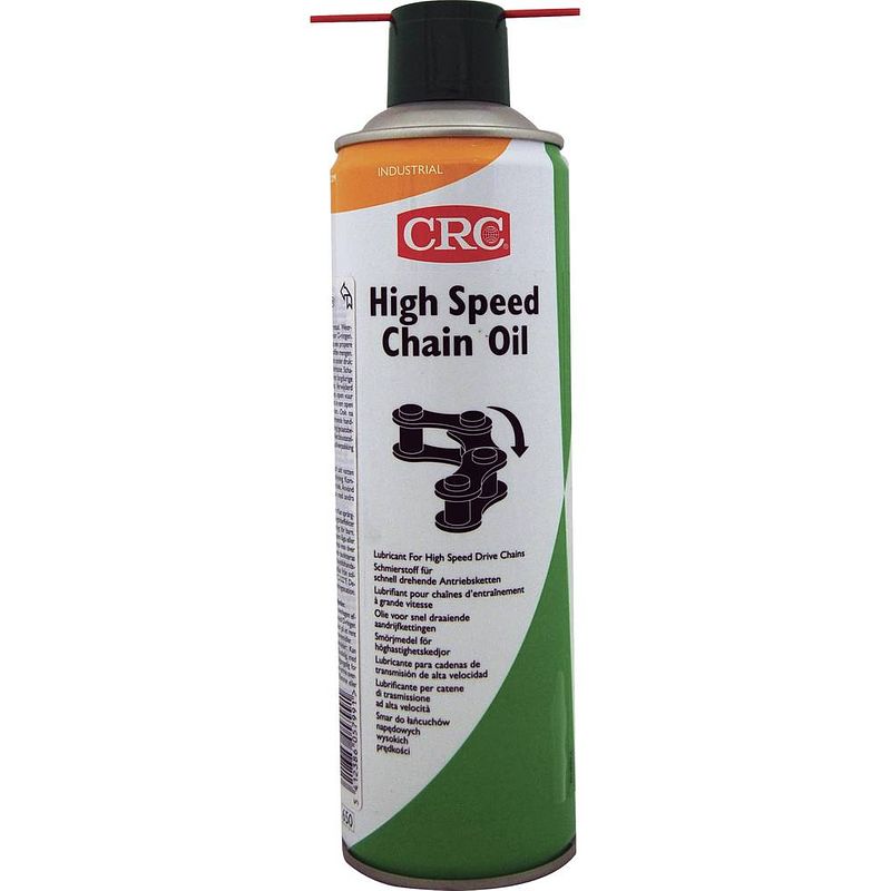 Foto van Crc high speed chain oil zelfklevende smeermiddel 500 ml