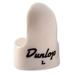 Foto van Dunlop white plastic fingerpick vingerplectrum medium