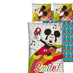 Foto van Disney mickey mouse dekbedovertrek - eenpersoons - 140 x 200 cm - polyester