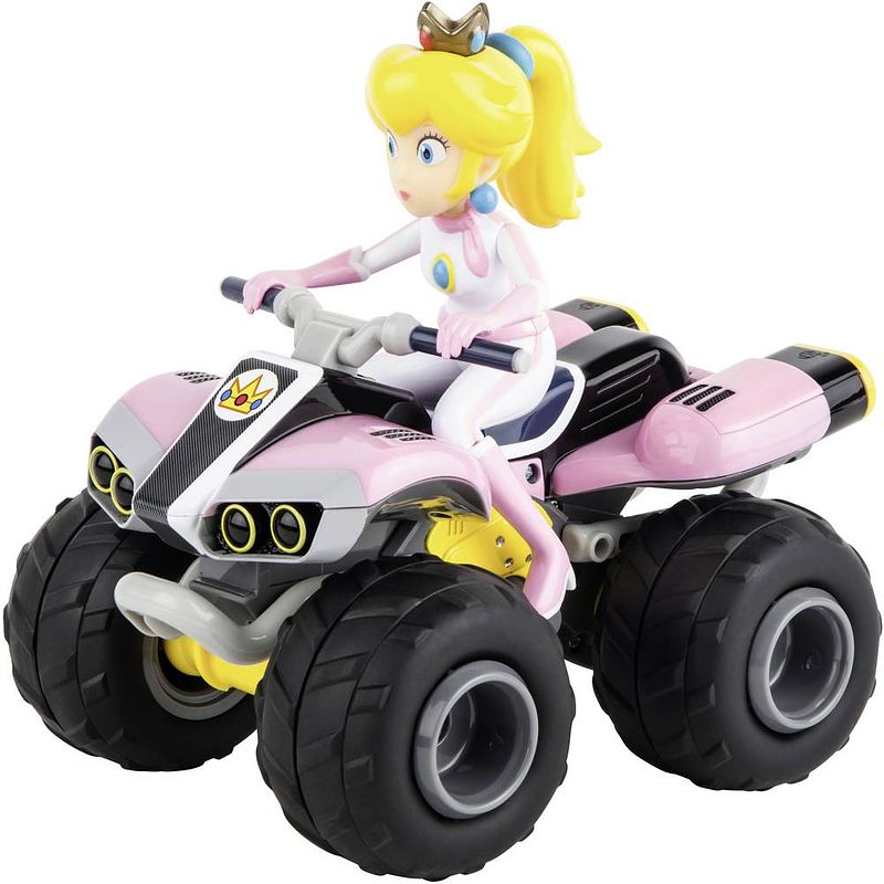 Foto van Carrera 370200999x mario kart - peach quad 1:20 rc modelauto voor beginners