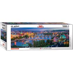 Foto van Eurographics puzzel prague czech republic panorama - 1000 stukjes