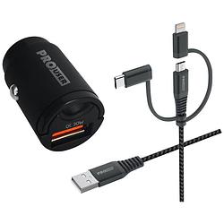 Foto van Prouser autolader usb-laadpoort