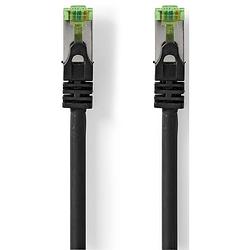 Foto van Nedis ccgp85420bk20 cat7 pimf kabel rj45 male 2m zwart