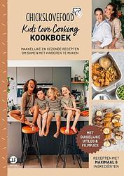 Foto van Chickslovefood - het kids love cooking-kookboek - elise gruppen-schouwerwou, nina de bruijn - paperback (9789083174853)