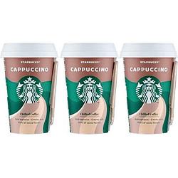 Foto van Starbucks chilled coffee cappuccino ijskoffie 3 x 220ml bij jumbo