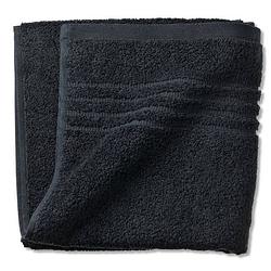 Foto van Kela handdoek leonora 100 x 50 cm katoen zwart