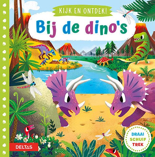 Foto van Kijk en ontdek! bij de dino´s - paperback (9789044752854)