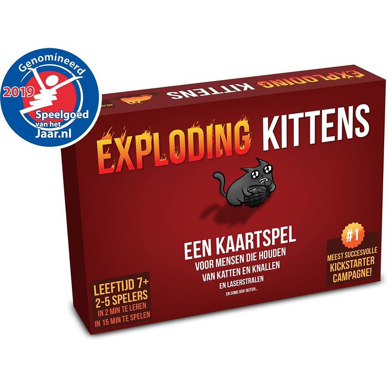 Foto van Exploding kittens kaartspel (nl)