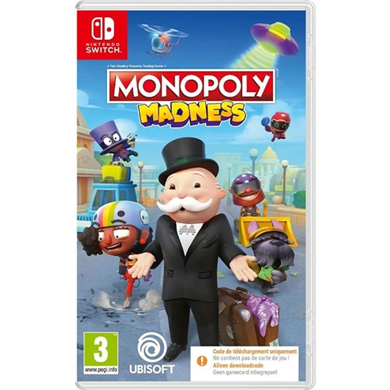Foto van Monopoly madness switch (code in a box)