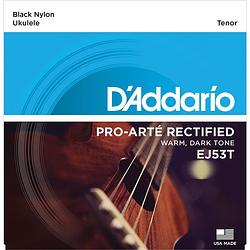 Foto van D'saddario ej53t pro arte rectified snarenset voor tenor ukelele