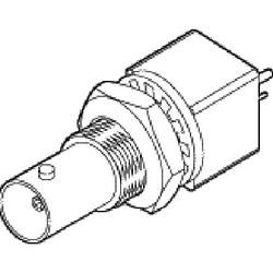 Foto van Molex molex mol datacom & specialty 731317003 bnc-connector bus 75 ω 1 stuk(s) tray