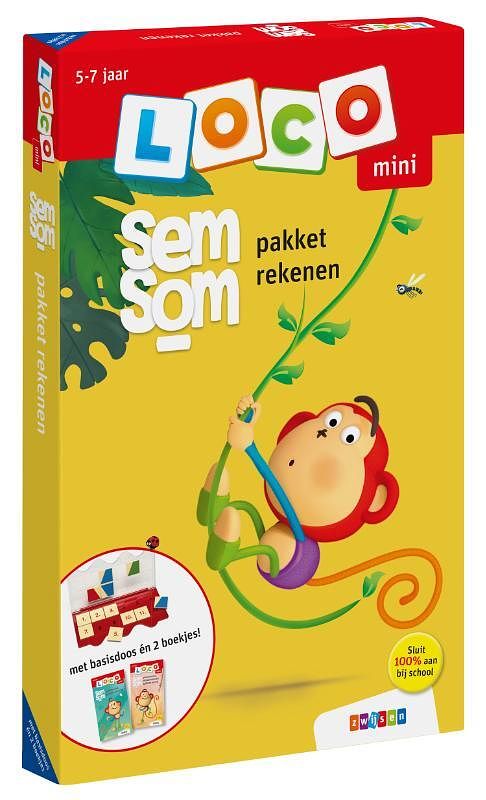 Foto van Loco mini semsom pakket rekenen - paperback (9789048743209)